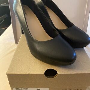 Clarks Ambyr Joy Black Heels
